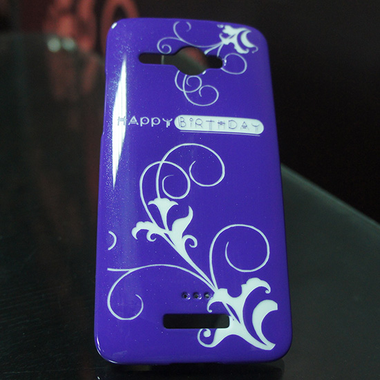 HTC butterfly 個性化雕刻手機軟殼